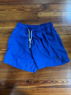 Retromarine New York blue swim trunks